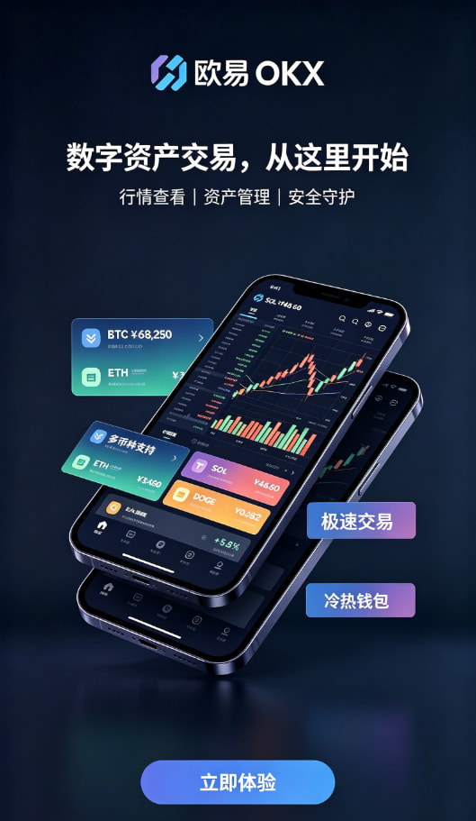 下载欧交易所最新app充值与交易操作界面